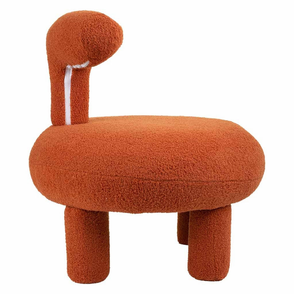 GEPOLSTERTER SESSEL 71x71x72 - Braun, Kunststoff (71/72/71cm) - Wanderlust