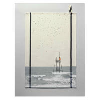 KÜCHENTUCH Plouf ekrü 50 x 70 cm - Weiß, Textil (70/50cm)