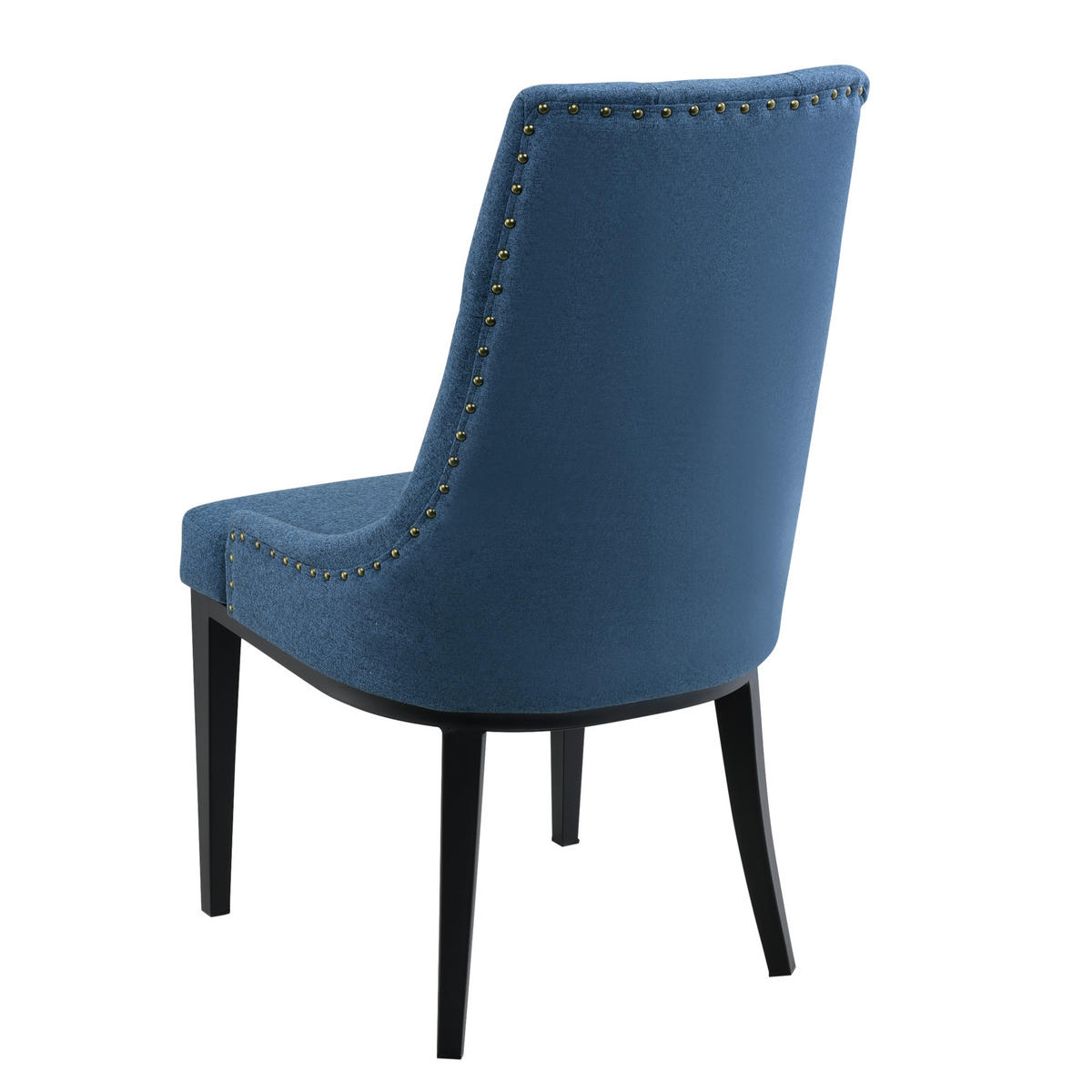 ESSZIMMERSTUHL Chester - Blau, Textil (53/100/60cm) - [en.casa]