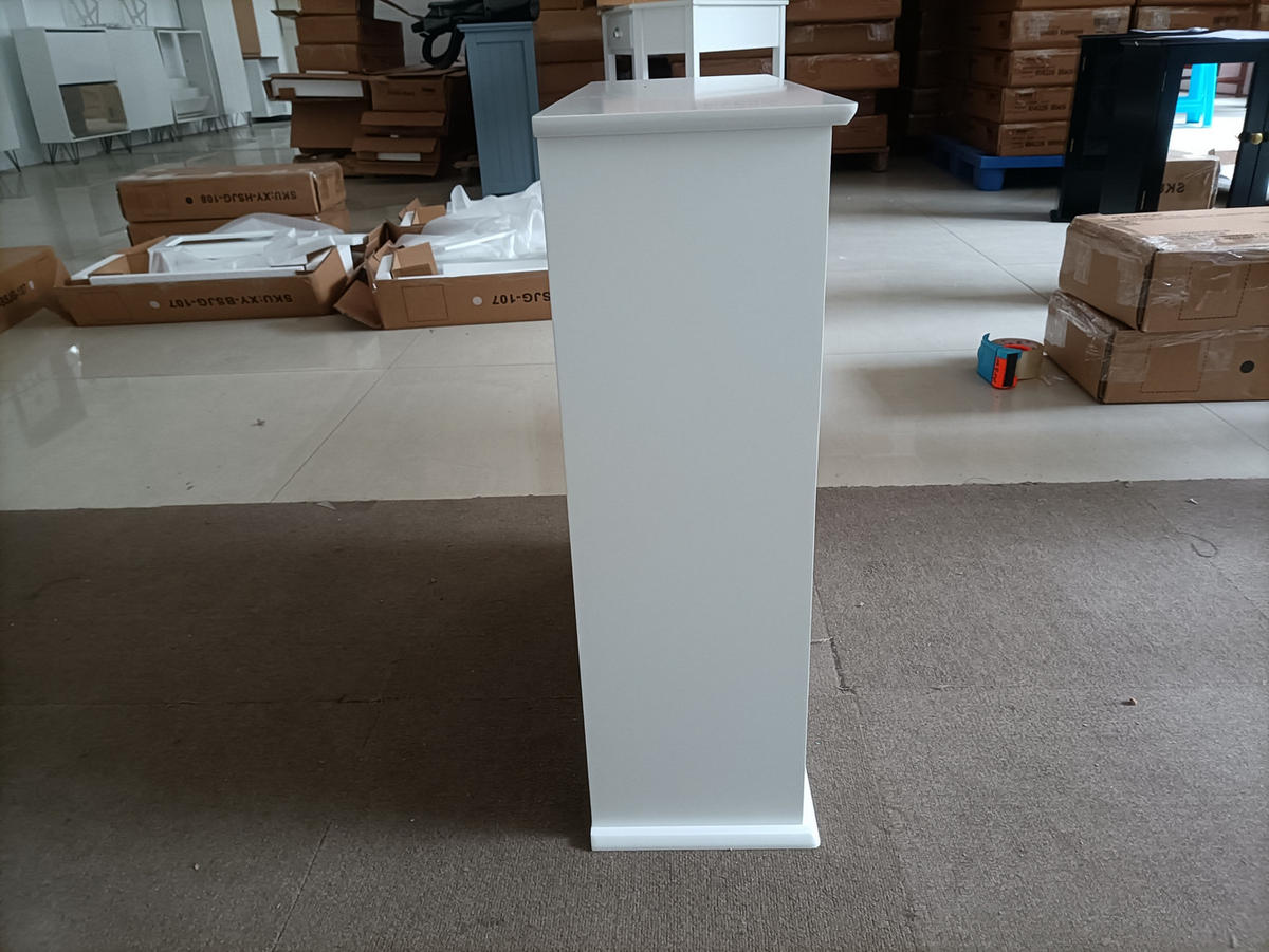 BADEZIMMERSPIEGELSCHRANK 50x20x60 cm Weiß aus Holzwerkstoff mit Spiegel - Weiß, Holzwerkstoff (20/60/50cm) - Modfu