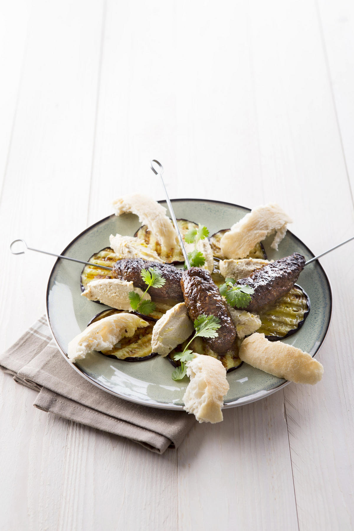 GESCHIRRSET Fez Grün - 12-teilig - Grün, Keramik (2/2/1cm) - Cosy & Trendy