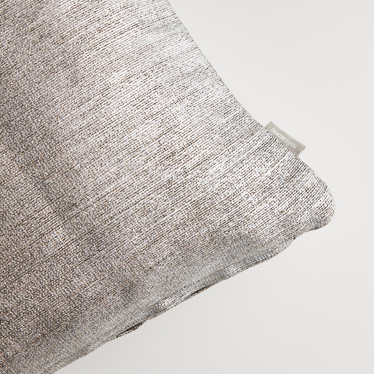 KISSENBEZUG Sannie - Silberfarben, Textil (45/45cm) - home&you