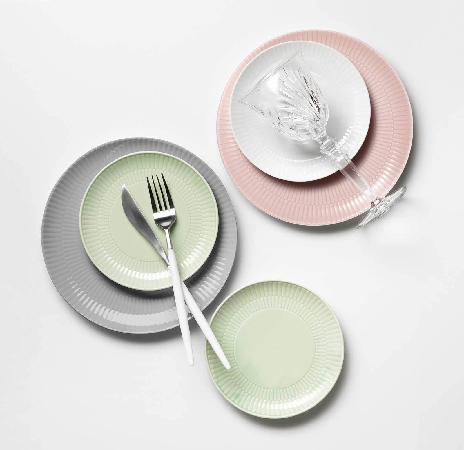 BROTTELLER Amina Silbergrau ø 16,3 cm 6er Set - Grau, Keramik (16.3cm) - Seltmann Weiden