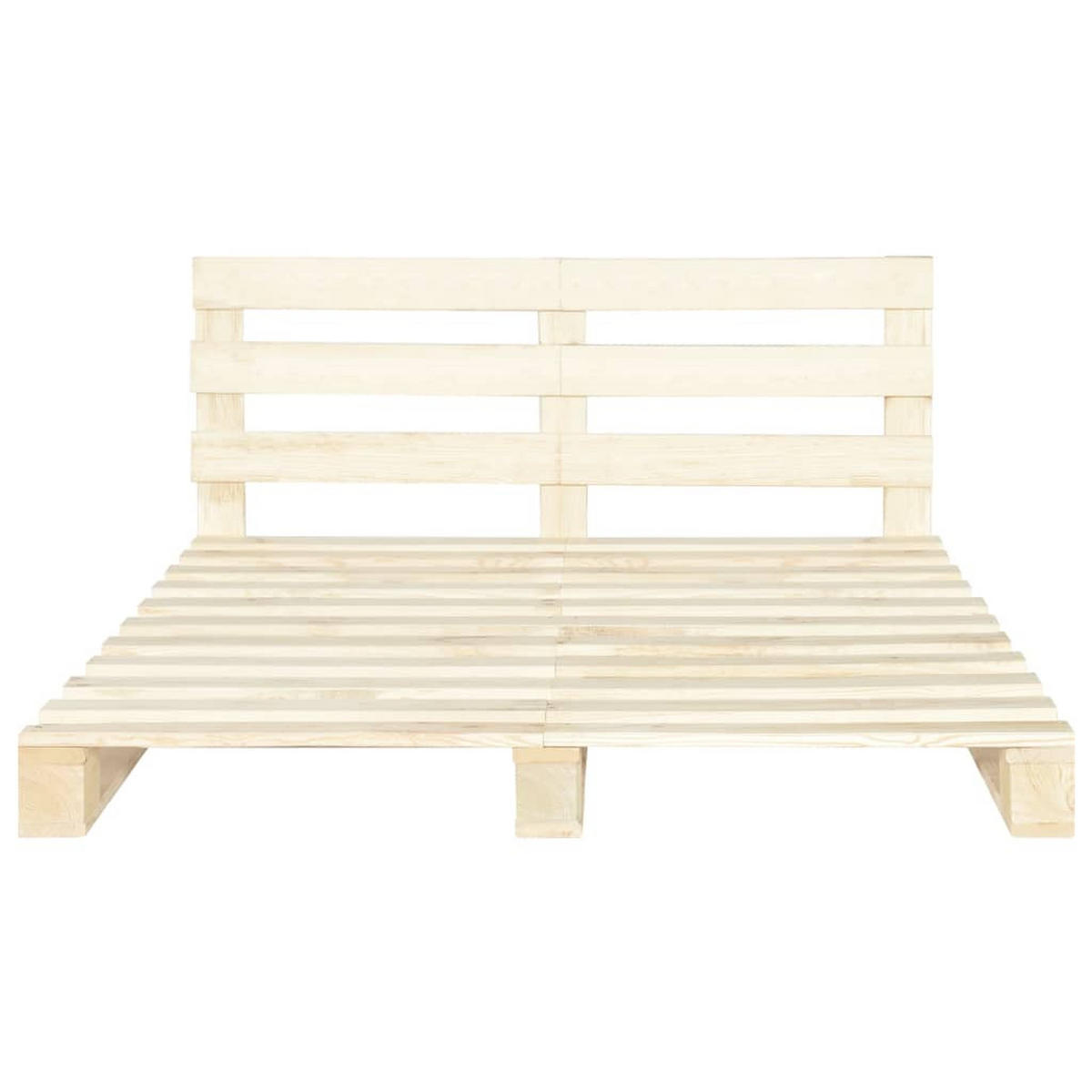BETT Hobbs 200/200 cm - Braun, Holz (200/200cm) - Nettlife