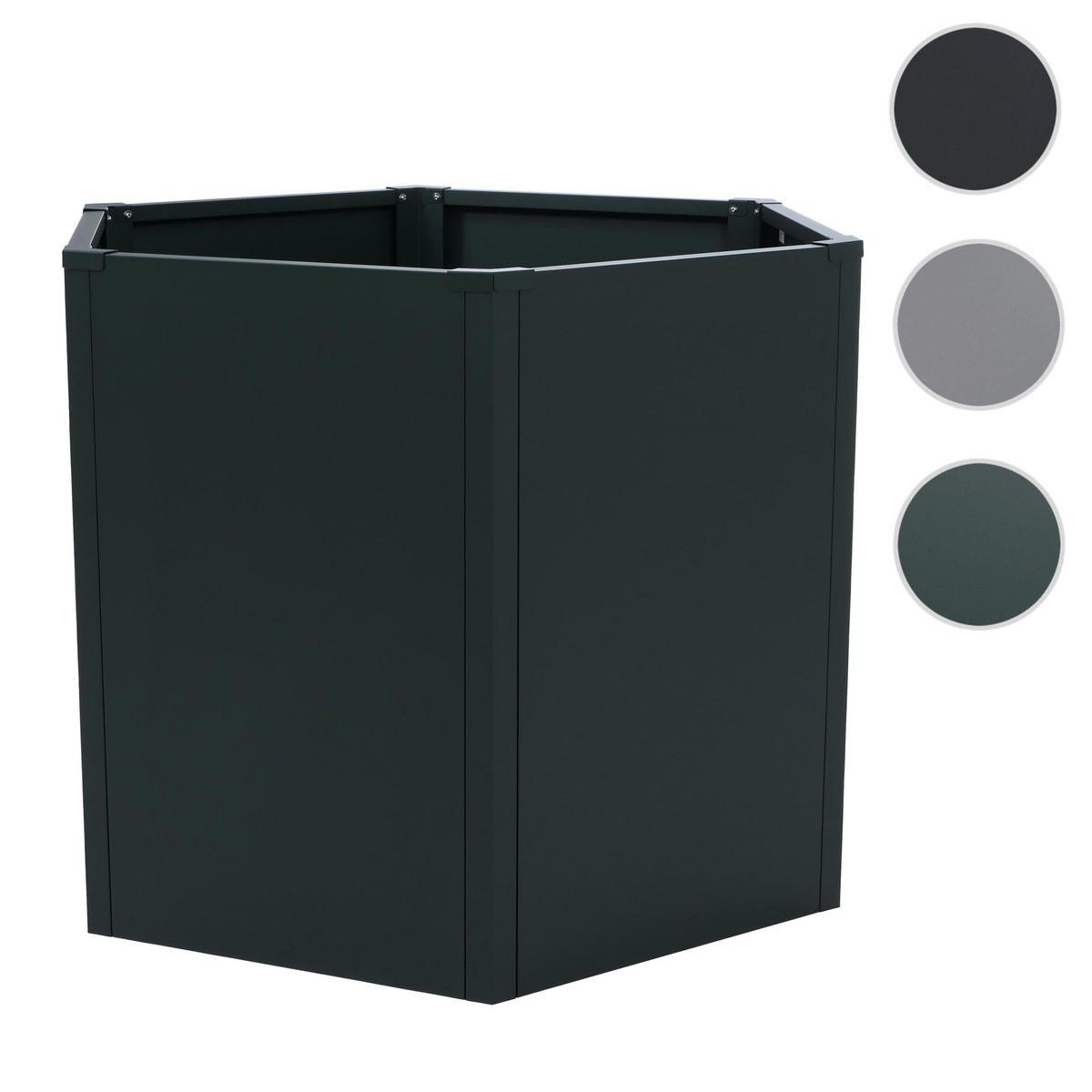 HOCHBEET 77x100x88cm Grün - Grün, Metall (100/77/88cm) - PROREGAL