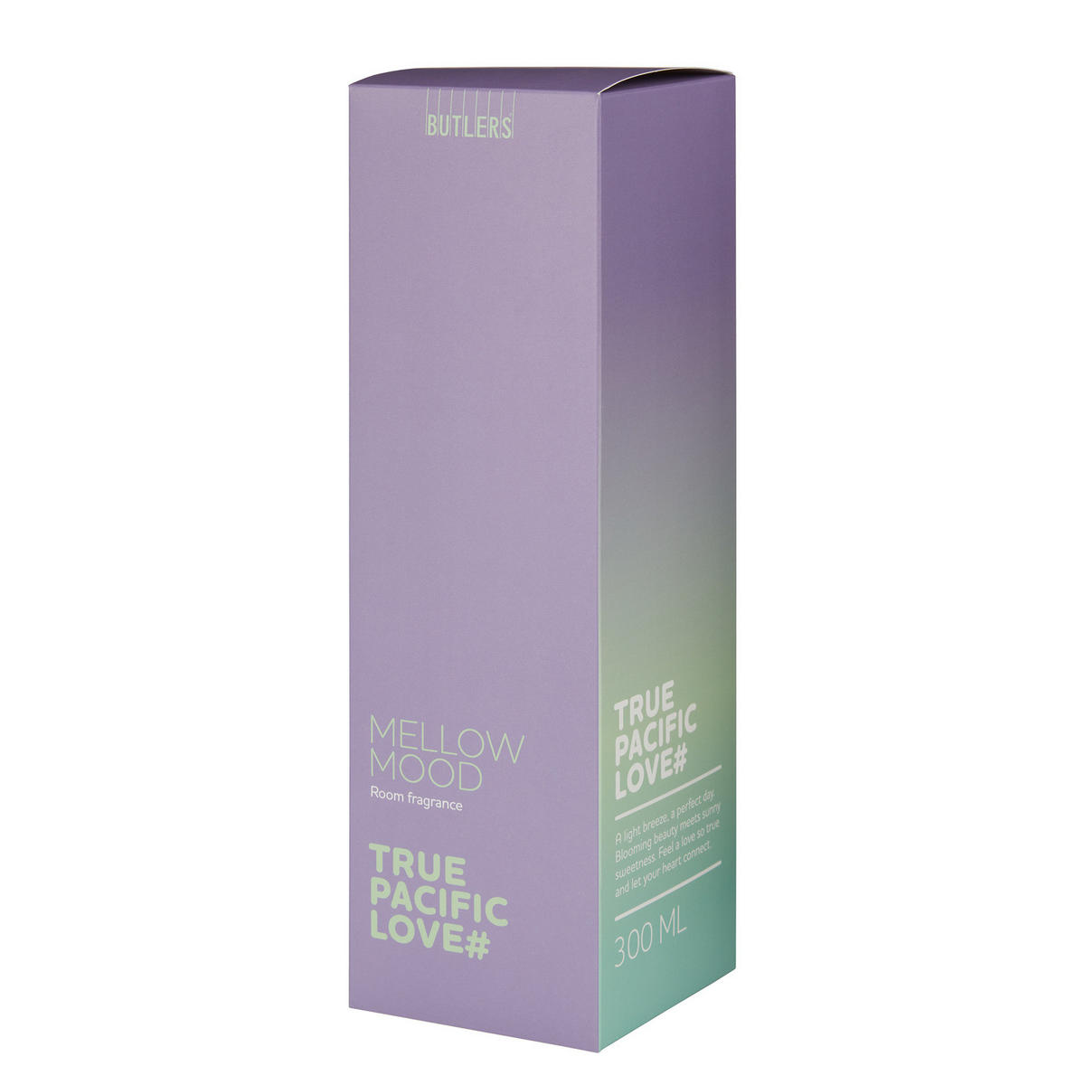 RAUMDUFT MELLOW MOOD True Pacific Love 1000ml - Türkis, Glas (9/29/9cm) - Butlers