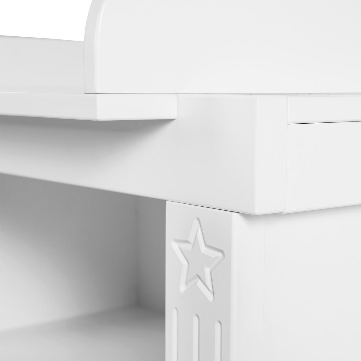 BABYZIMMER-SET Maxi 2-teilig - Weiß, Holzwerkstoff (78/83/143cm) - Roba