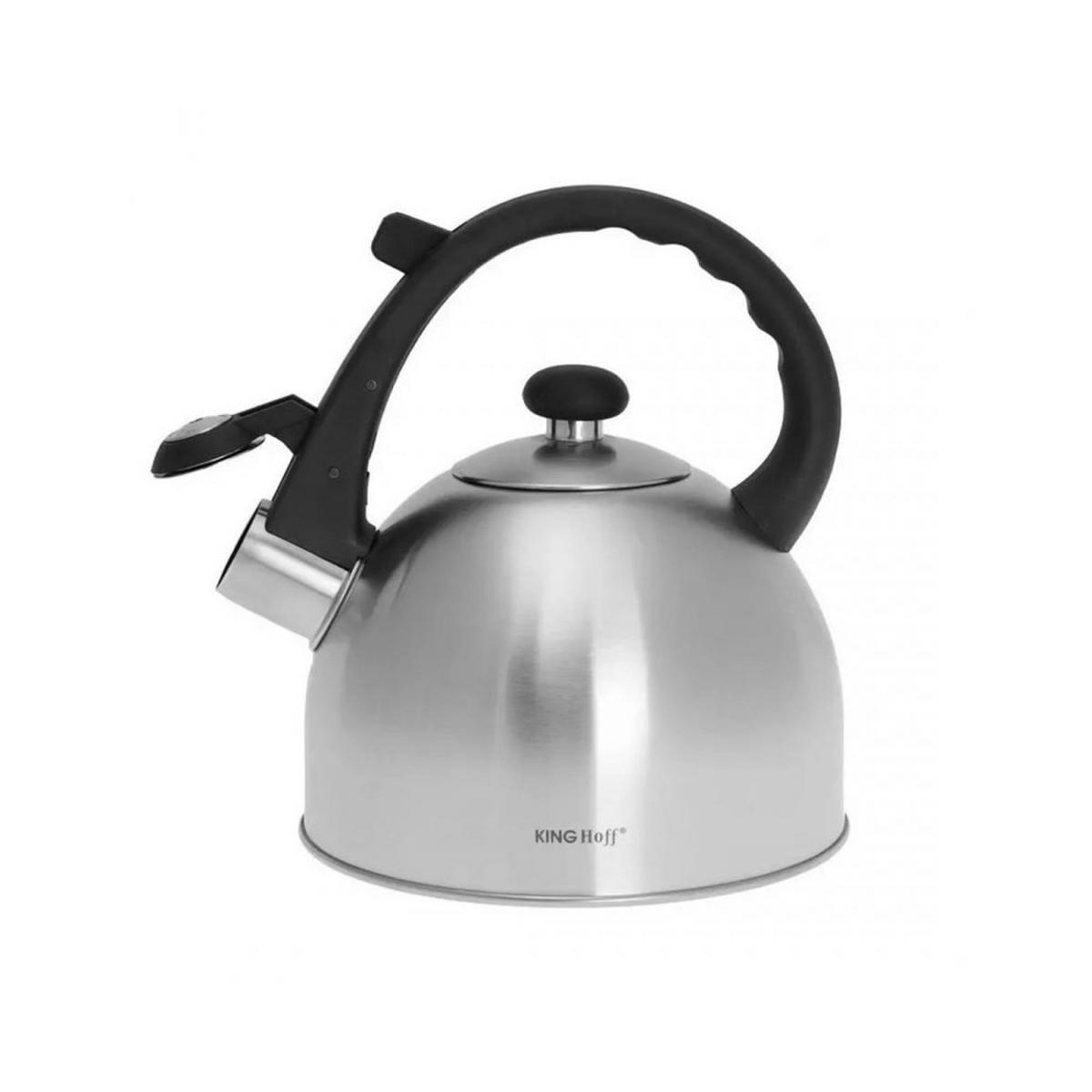 WASSERKESSEL Silber 20/20/25 cm KH3324 - Silberfarben, Metall (20cm) - Kinghoff 