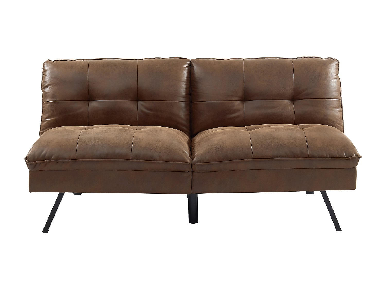 SCHLAFSOFA - 3 Personen - Stoff, Stoff - Braun - - Braun, Textil (172/83/95cm) - Vente-Unique