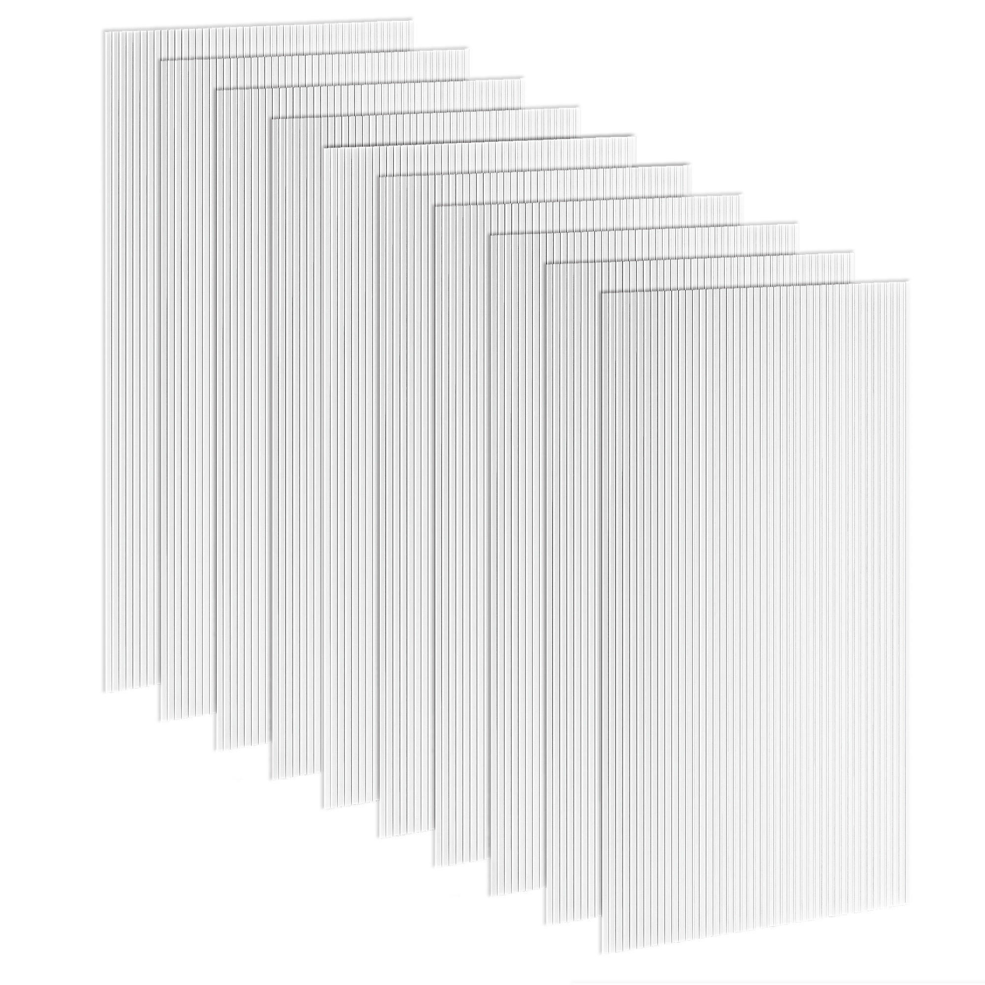 GEWÄCHSHAUS Transparent Hohlkammerplatten 120x60 cm - Transparent, Kunststoff (120/0.4/60cm) - PANGIVO