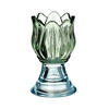 KERZENHALTER Julietta grün 7.5/7.5/12.5 cm Glas - Grün, Glas (7.5/12.5/7.5cm) - Mondex
