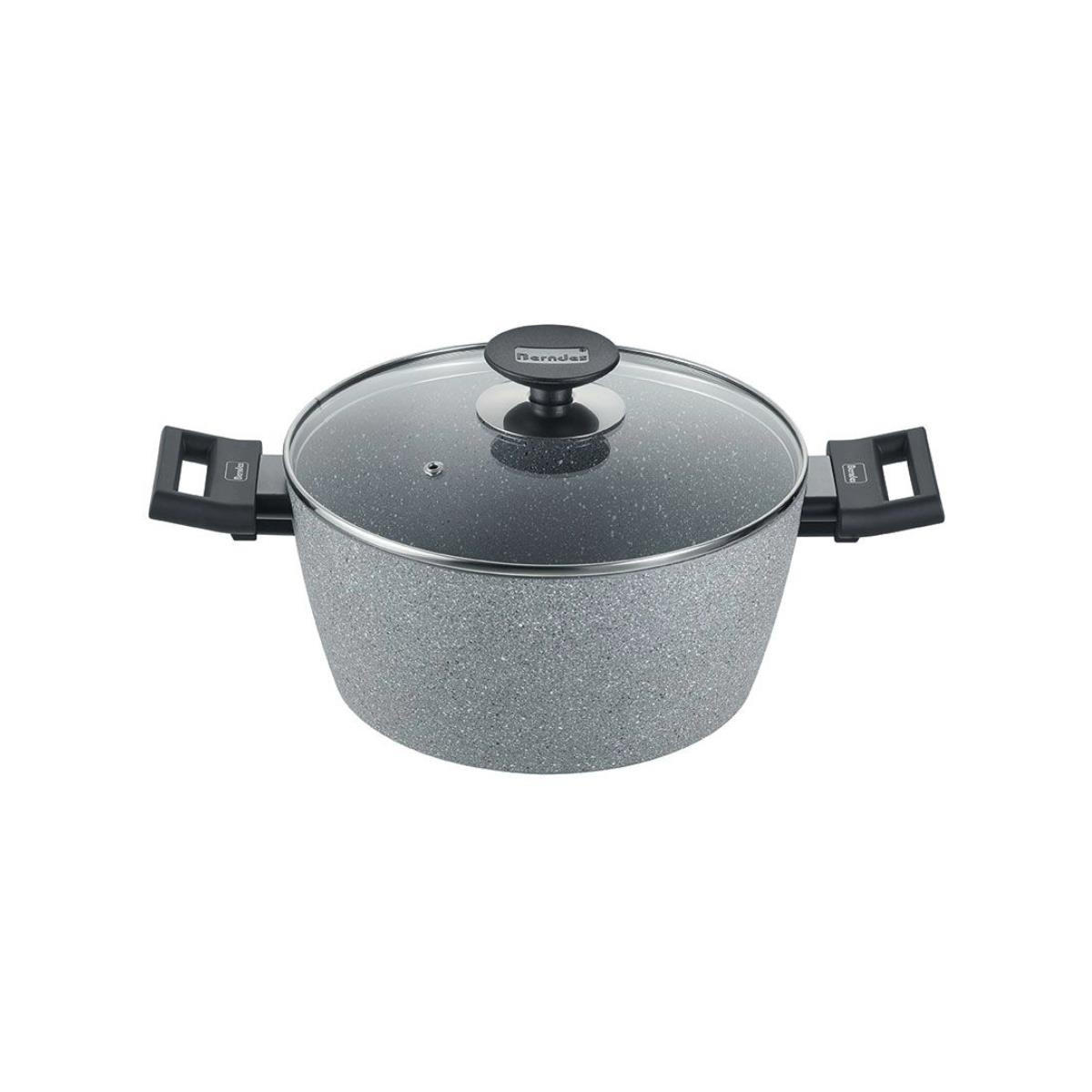 KOCHTOPF 1712516 - Graphitfarben, Metall (20cm) - Berndes