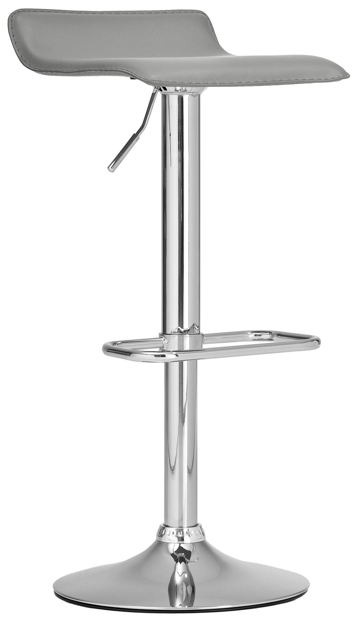 Deluke Barhocker Grau 38x65x41 cm