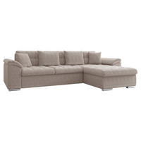 ECKSOFA Diana Cord, Seite: Rechts - Sahara, Holz/Textil (280/160cm) - MIRJAN24