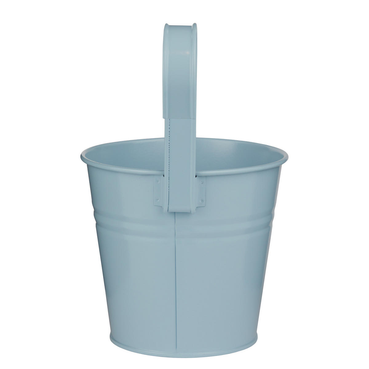HÄNGEKASTEN Zinc Ø16cm - Hellblau, Metall (15cm) - Butlers