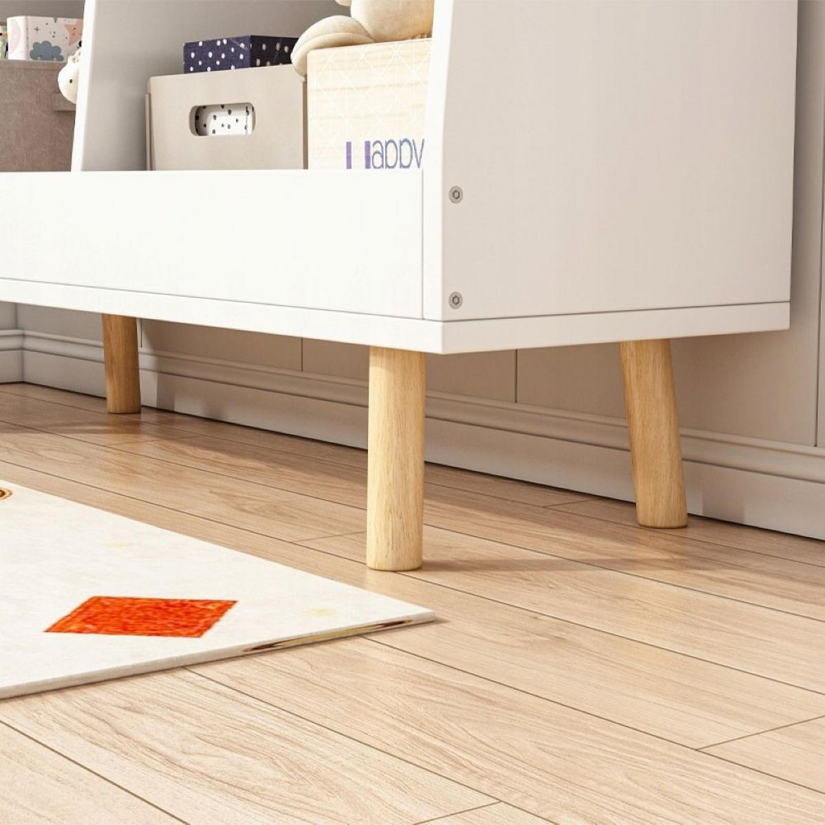 BÜCHERREGAL, weiß 60/25/80 cm - Weiß, Holzwerkstoff (60/80/25cm)