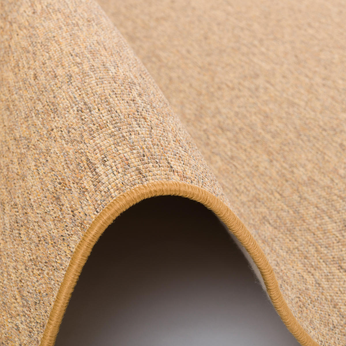 NATUR SISAL-OPTIK TEPPICH TAFF LÄUFER - Nussbaumfarben, Textil (80/200cm) - Snapstyle