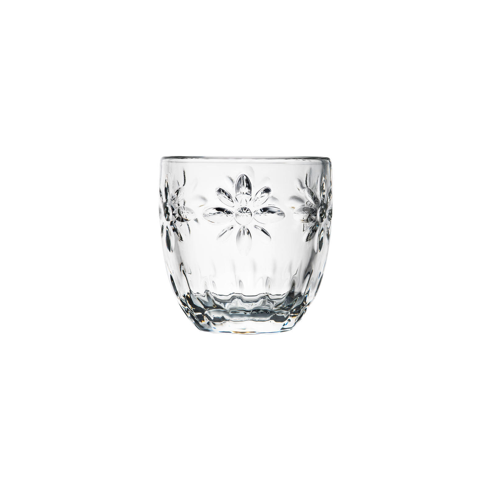 ESPRESSOGLÄSER Facetten transparent 100 ml 4er Set - Transparent, Glas (0.1L) - La Rochère
