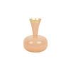 VASE Yara Orange 17/17/24 cm - Orange, Metall (24cm) - Present Time