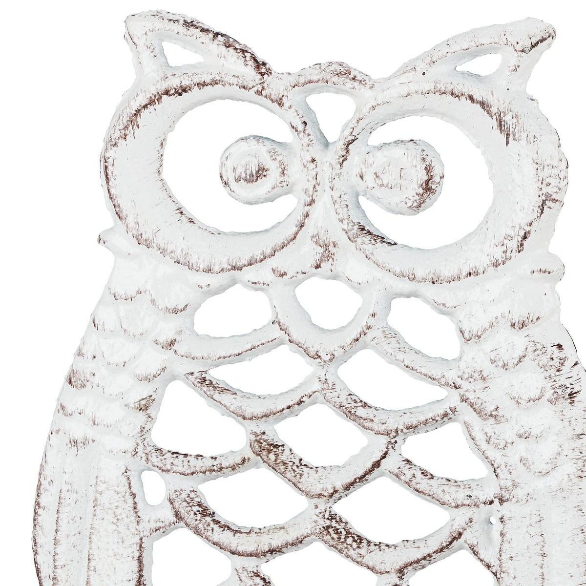 TÜRGLOCKE - Weiß, Textil/Metall (19/26.5/11cm) - Relaxdays