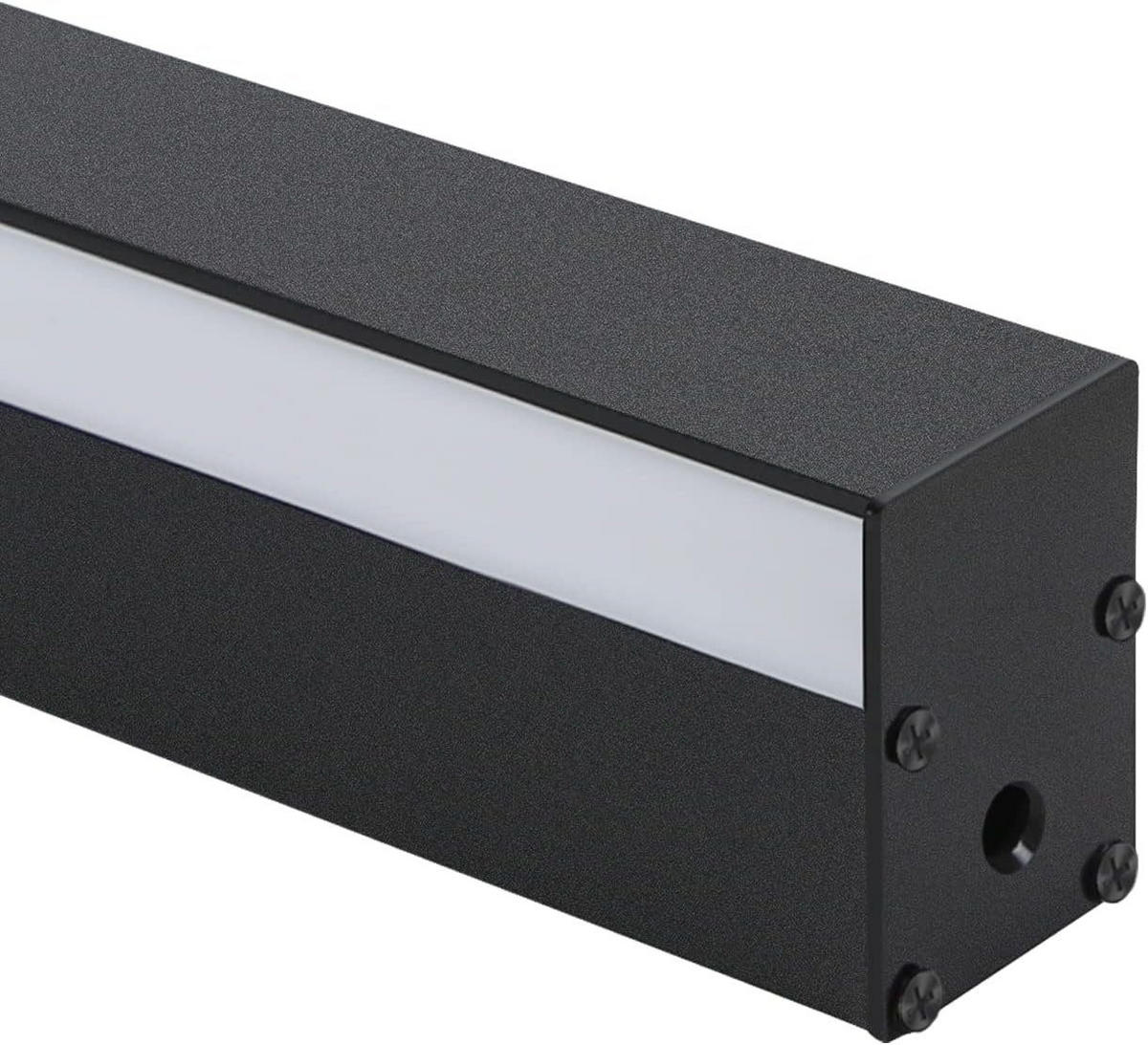LED WANDLEUCHTE Schatz - Schwarz, Metall (4/3/60cm) - Nettlife
