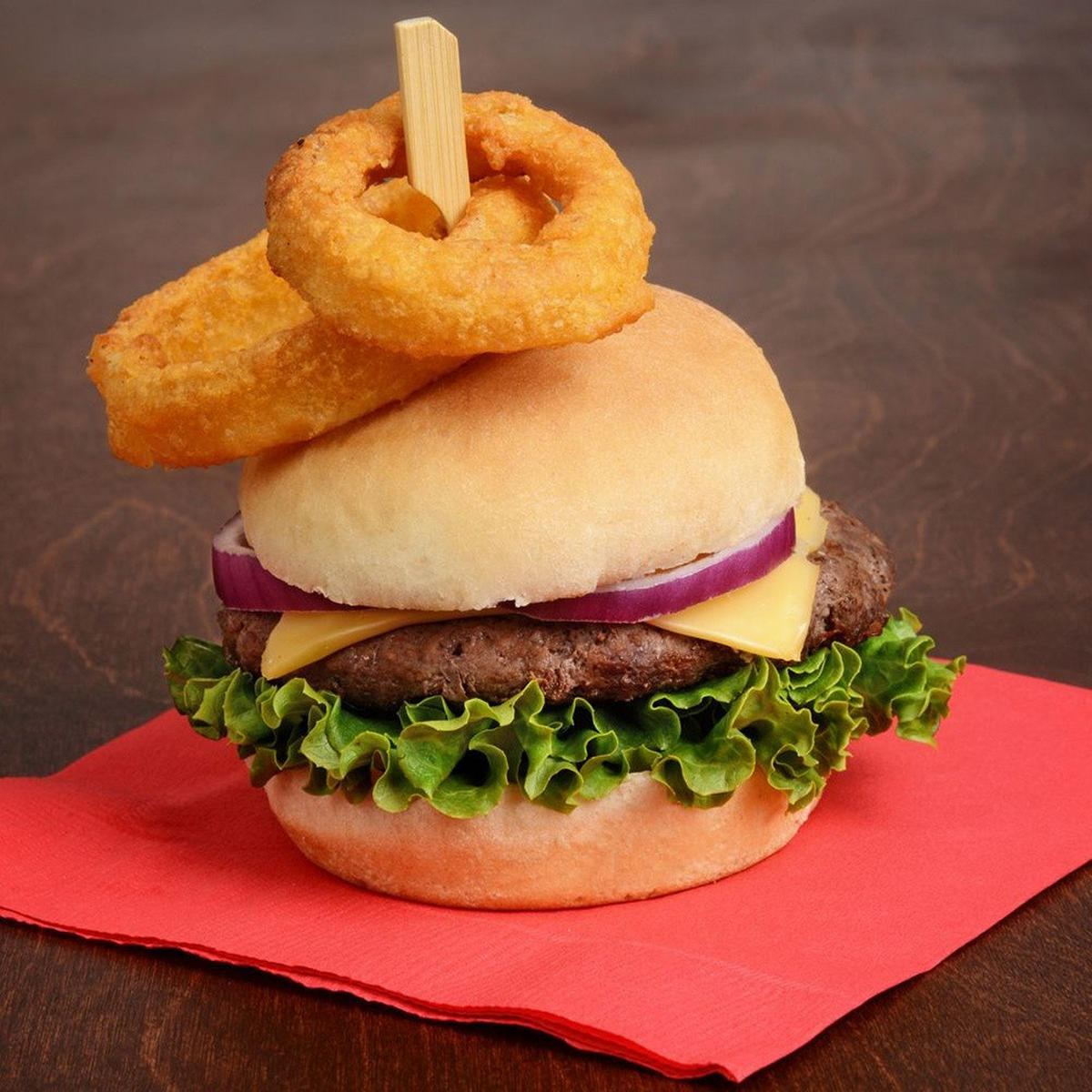 ZAHNSTOCHER für Burger Bambus 15 cm 50 Stück. - Kirschbaumfarben, Holz (15cm) - Orion 