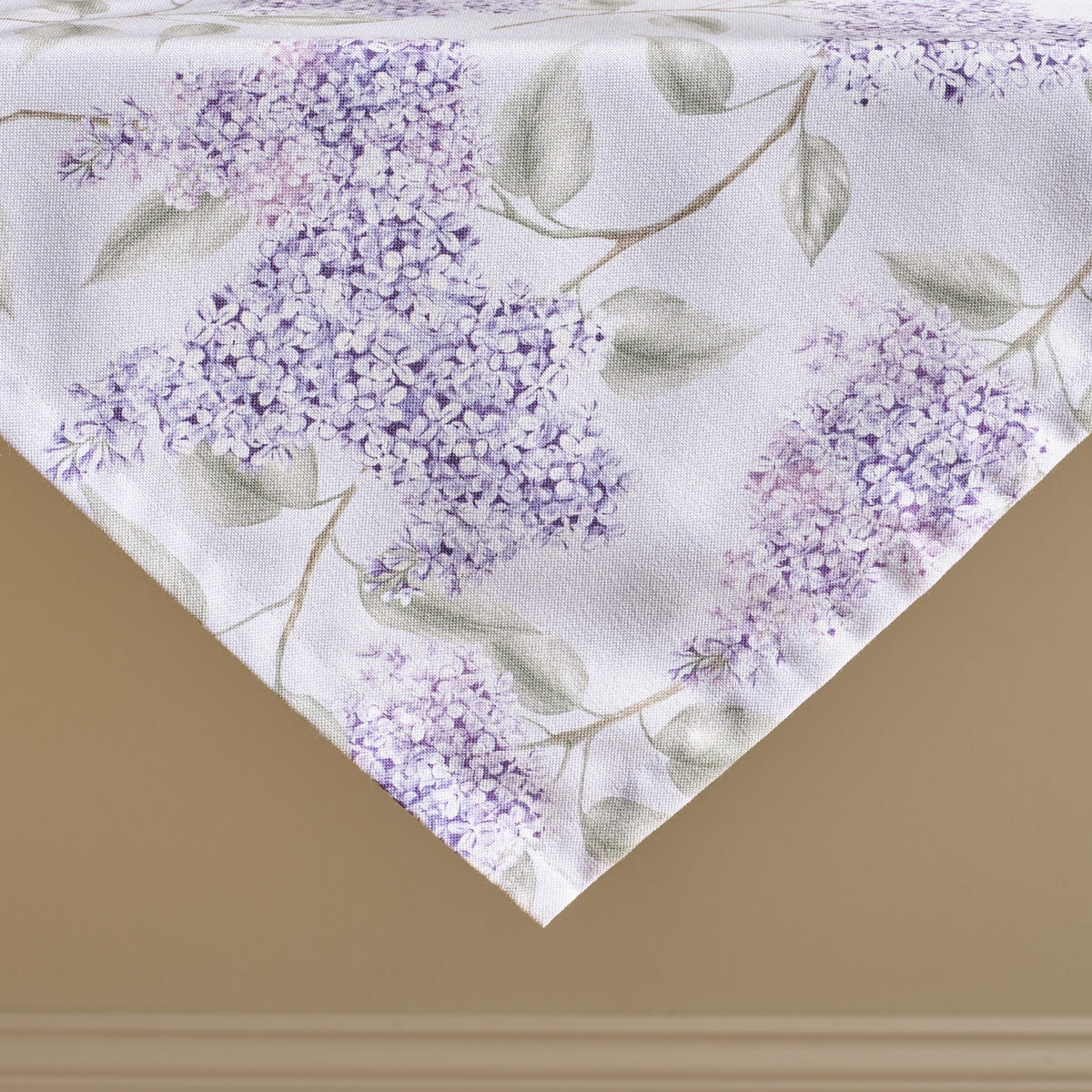 TISCHDECKE Buzok - Violett, Textil (80/80/1cm) - home&you