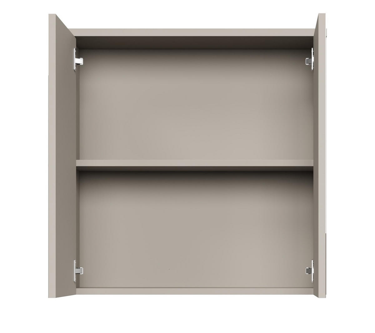 SPIEGELSCHRANK Toledo Cashmere - 60 x 20 x 60 cm - Kaschmir, Holz (60/60/20cm) - Badplaats