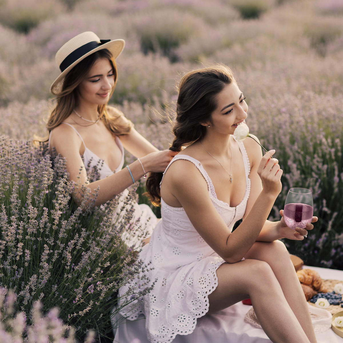 2xWEINGLÄSER - Multicolor, Glas (0.5L) - Relaxdays