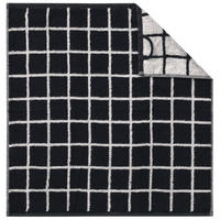 KÜCHENHANDTÜCHER CUISINE ZOOM KARO 123 SCHWARZ - 97 - Schwarz, Textil (50/50cm) - Cawoe