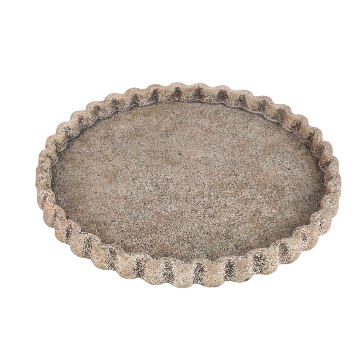 TABLETT Jaydean Grau 45/45/4cm - Grau, Stein (45/4/45cm) - PTMD Collection