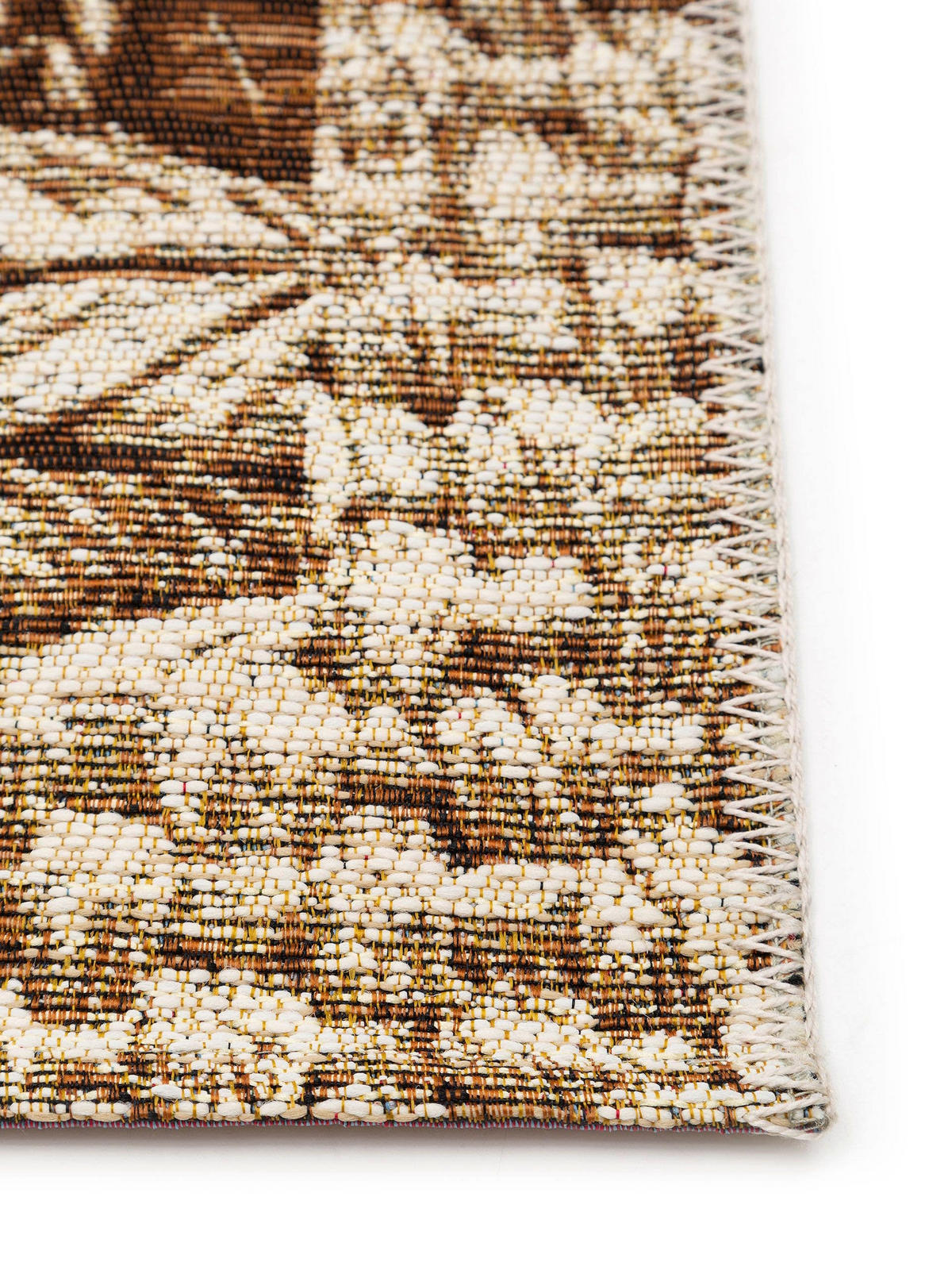 OUTDOORTEPPICH Kenya Cream/Beige 120x180 cm - Creme, Textil (120/180cm) - benuta Nest