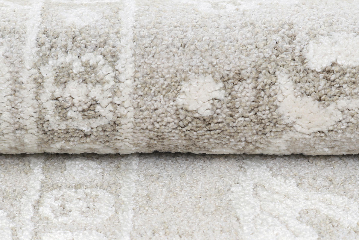 TEPPICH TREND Creme 120/170 cm - Creme, Textil (120/170cm) - Tapiso