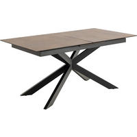 ESSTISCH 90x168/210 cm inkl. 1 Zusatzplatte braun - Braun, Holzwerkstoff (90/210/76cm) - ebuy24