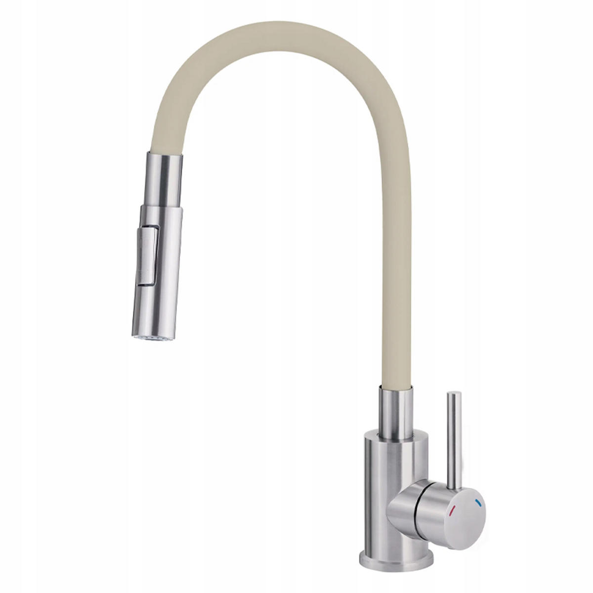 SPÜLUNTERSCHRANK 80cm mit Spüle + Armatur + Siphon Eichenfarbe - Eichefarben, Holzwerkstoff (80/82/50cm) - Stamar