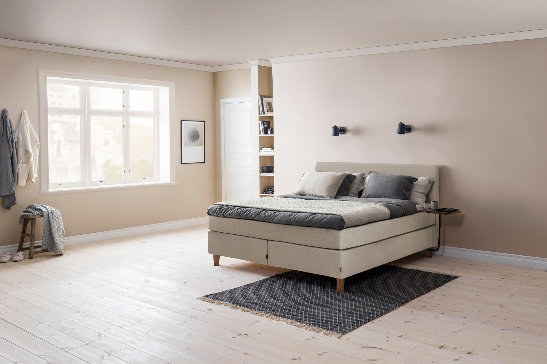 Boxspringbett richtig beziehen