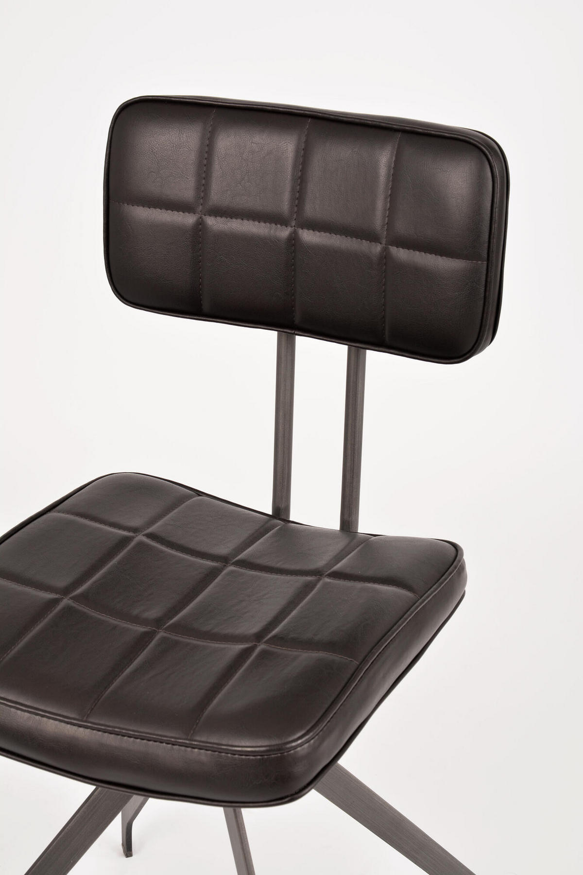 ESSZIMMERSTUHL ASHTON Braun 50x56x89 cm - Braun, Metall (50/89/56cm) - FURNLUX