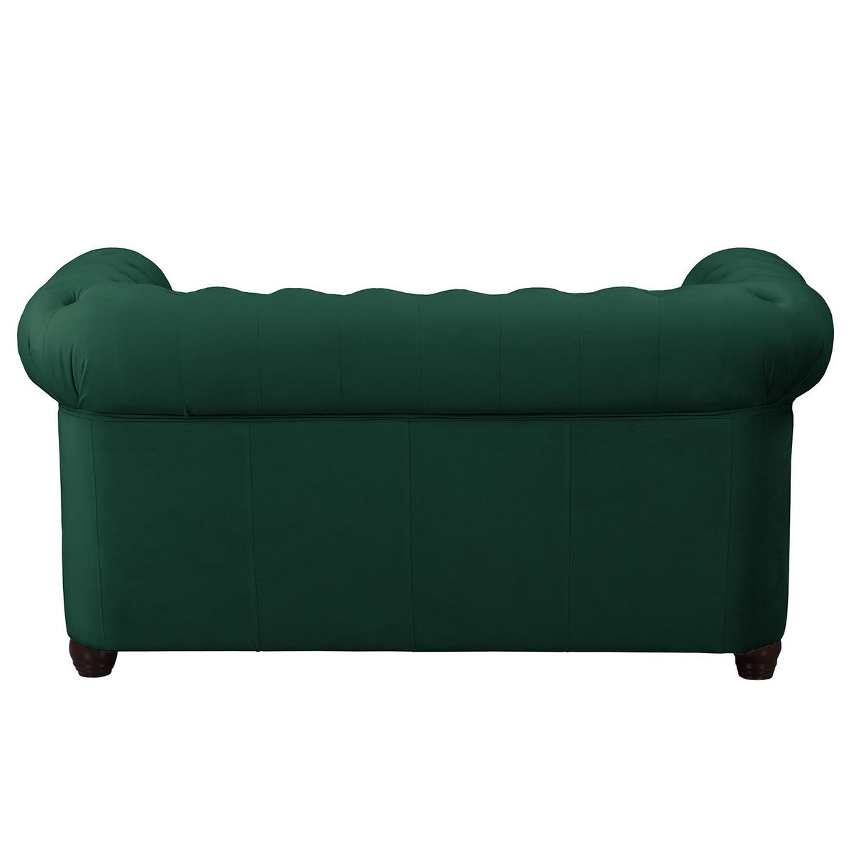 2-SITZER SOFA - Buchefarben/Grün, Buchenholz/Textil (148/72/86cm) - home24
