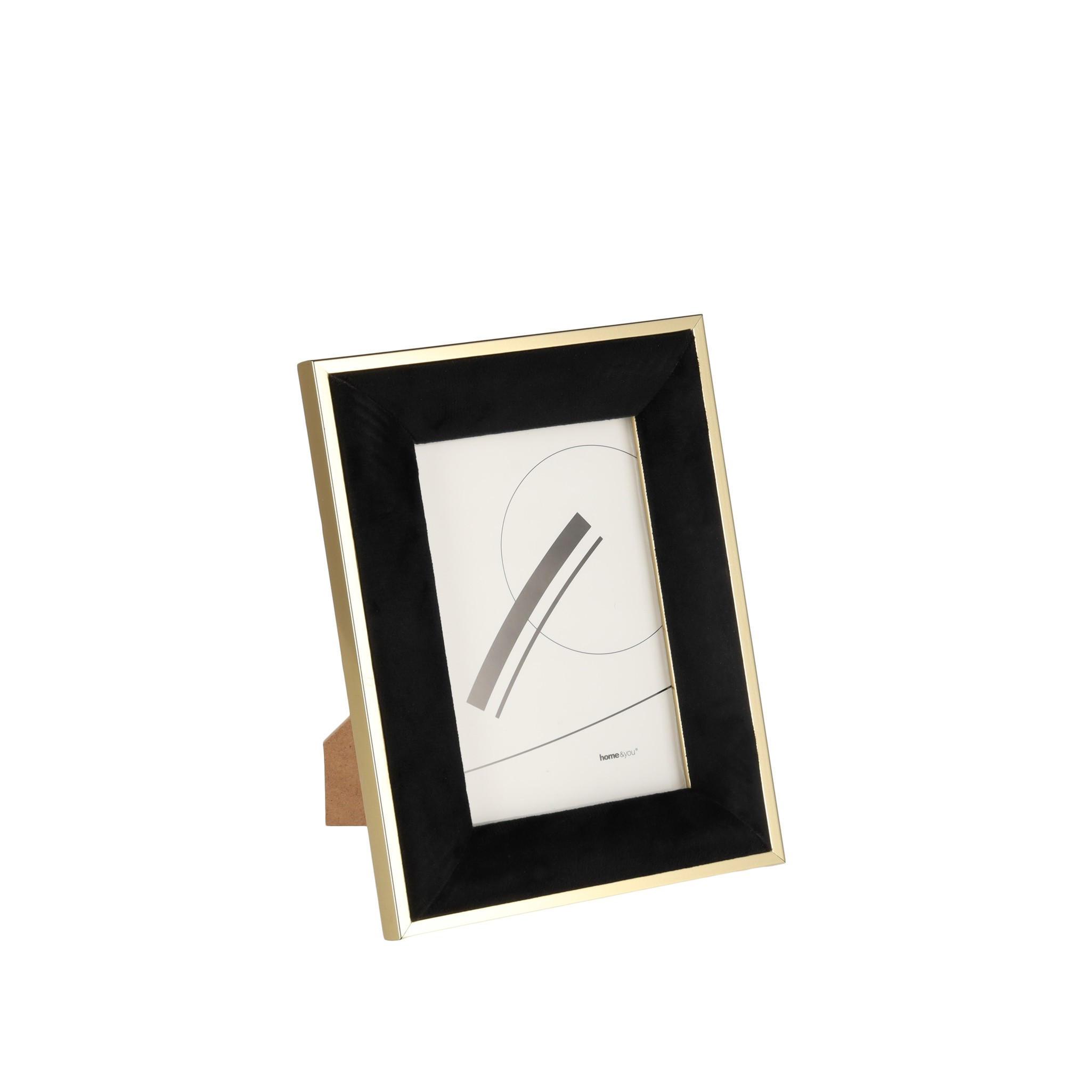 RAHMEN Veloriso - Schwarz, Kunststoff (2/21/16cm) - home&you