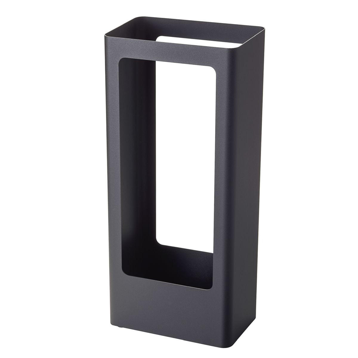 SCHIRMSTÄNDER Tower schwarz 12/22/50 cm - Schwarz, Metall (22/44/12cm) - Yamazaki