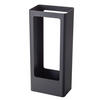 SCHIRMSTÄNDER Tower schwarz 12/22/50 cm - Schwarz, Metall (22/44/12cm) - Yamazaki