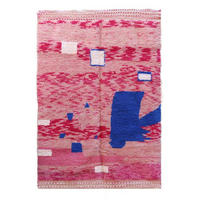 BERBERTEPPICH aus Marokko aus reiner Wolle 200x 300 cm - Pink, Naturmaterialien (200/300cm) - AFK Living