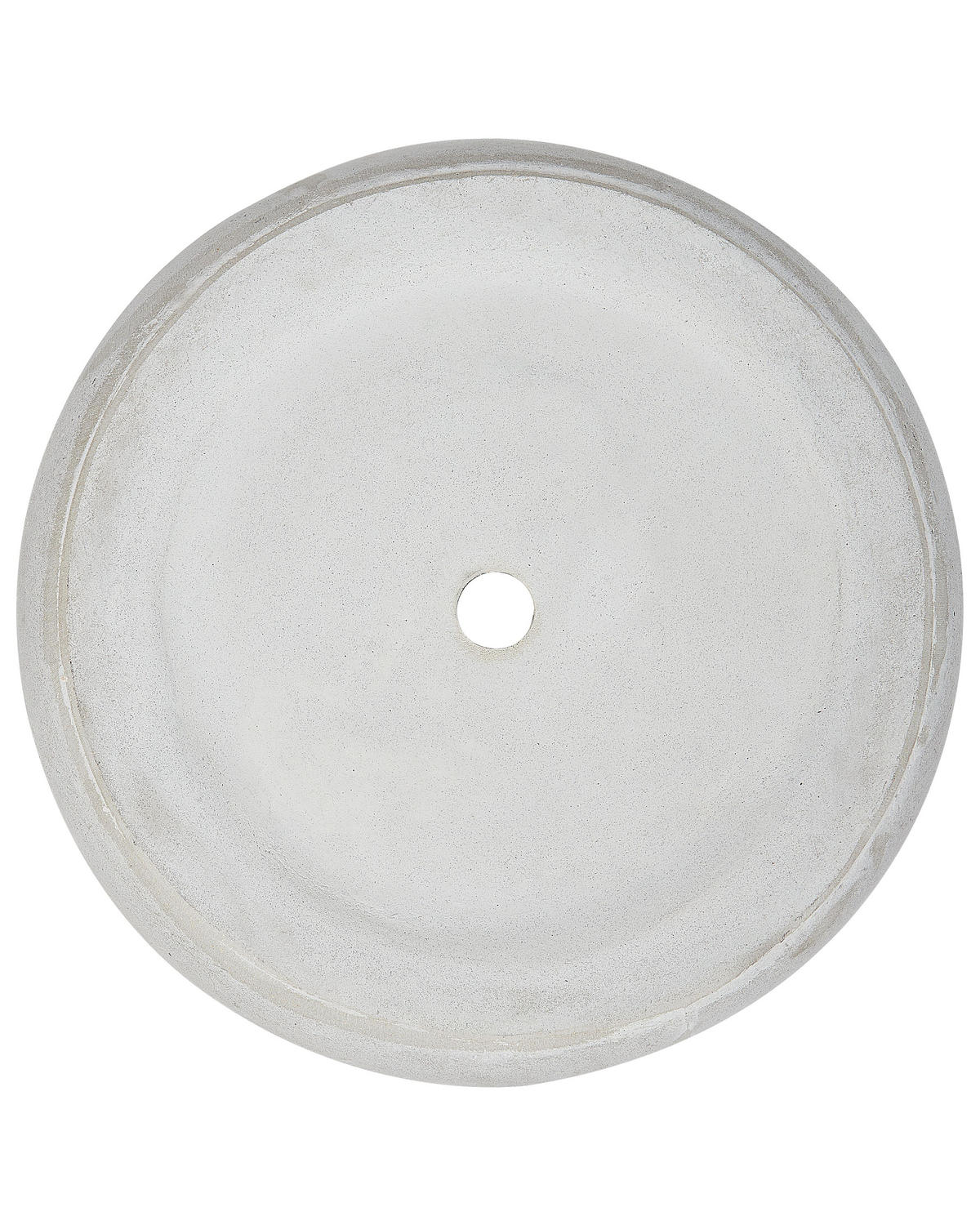 BLUMENTOPF Grau Messene - Grau, Naturmaterialien (33cm) - Beliani