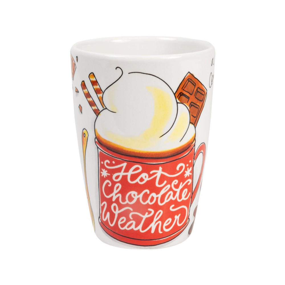 XL-BECHER Hot chocolate in Bunt - 500 ml - Multicolor, Keramik (0.5L) - Blond Amsterdam
