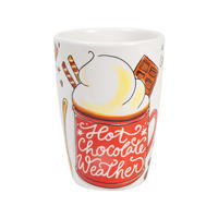 XL-BECHER Hot chocolate in Bunt - 500 ml - Multicolor, Keramik (0.5L) - Blond Amsterdam