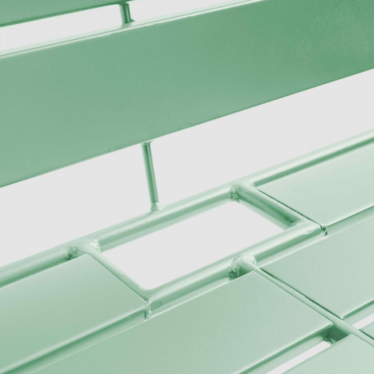 GARTENSET 3-tlg., Salbeigrün - Grün, Metall - Oviala