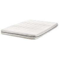 MEMORY-SCHAUMMATRATZE H2/3 Mittel 140/200 cm Serenity - Weiß, Textil (140/200cm) - Beliani