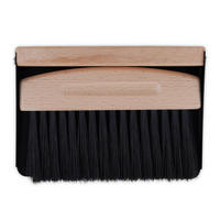 TISCHKEHRSET - Schwarz, Holz/Kunststoff (15.5/4/11cm) - Relaxdays