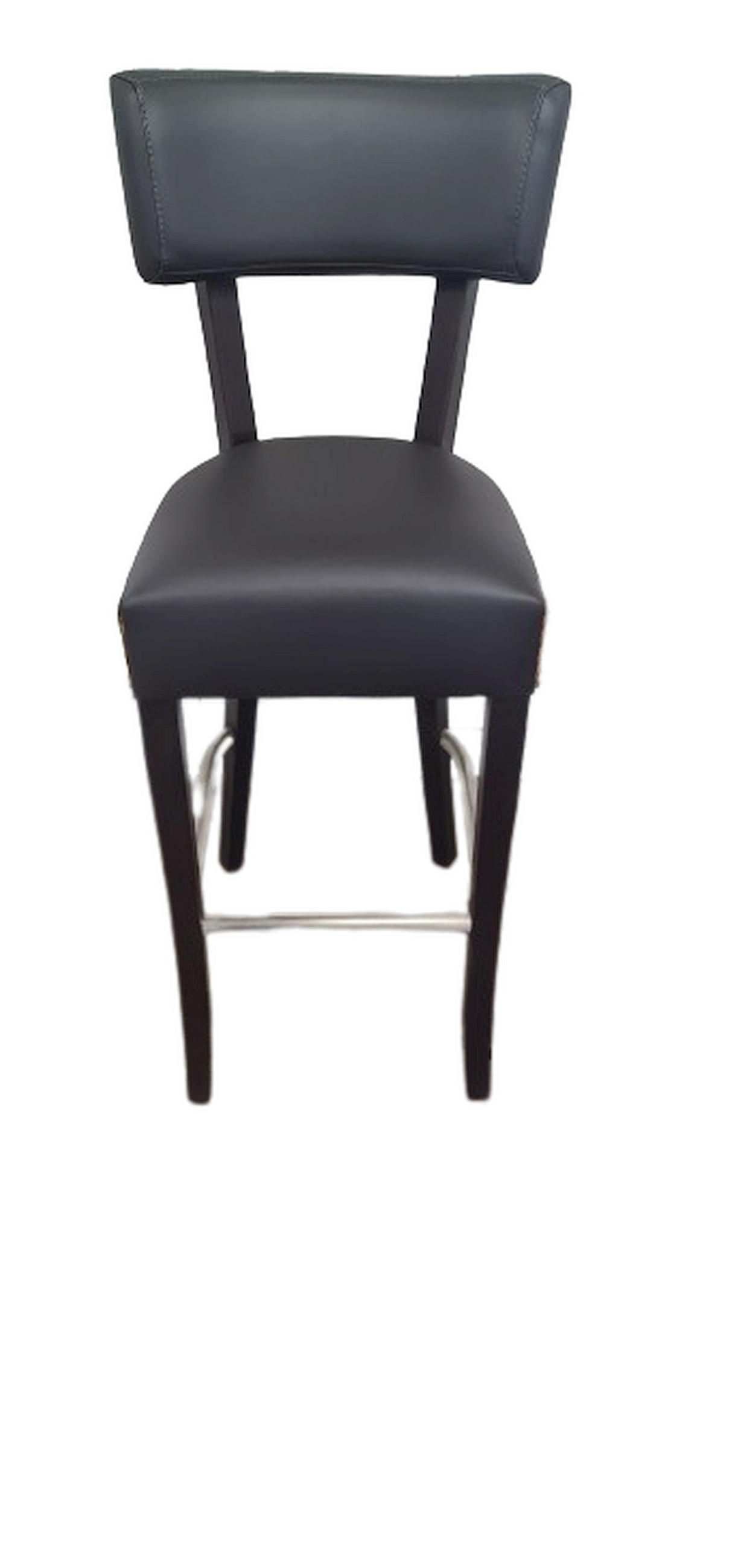 BARHOCKER Pascal - Schwarz, Holzwerkstoff (48/110/54cm) - Sedex