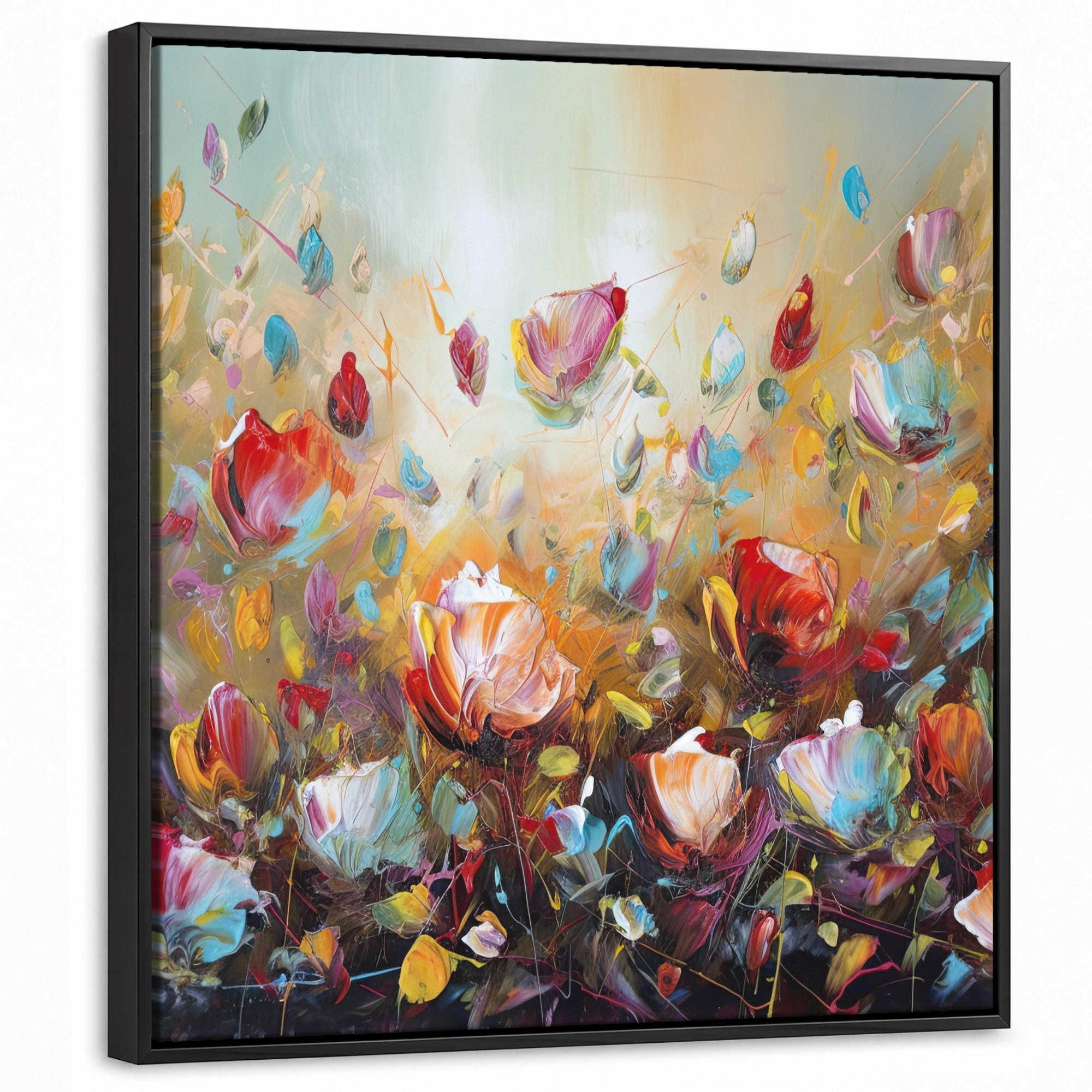 MuchoWow Leinwand Mehrfarbig 50x50 cm
